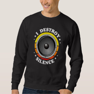 Sudadera Destruyo el portavoz del silencio