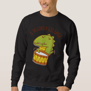 Sudadera Destruyo los tambores de juego del coligador Rocks