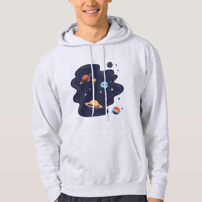 Sudadera Desviación cósmica (Anverso)