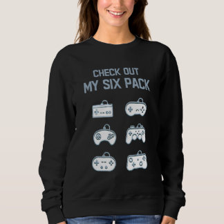Sudadera Desvío de juegos de seis paquetes Gamepad Funny Gy