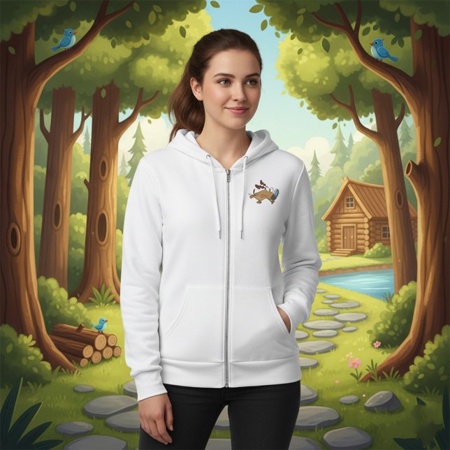 Sudadera Detective de perros con vidrio de aumento (Subido por el creador)