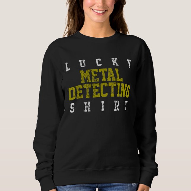 Sudadera Detector de detección metalizado (Anverso)