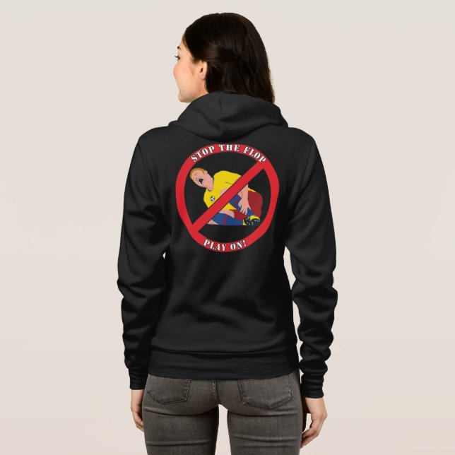 SUDADERA DETÉN EL FLOP (Reverso completo)