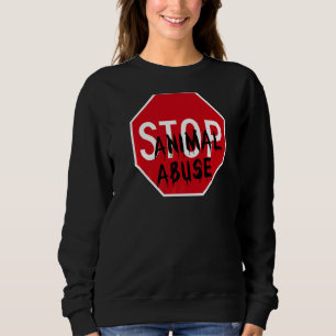 Sudadera Detener el abuso animal
