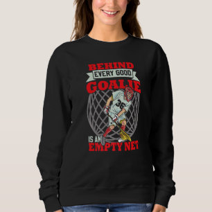 Sudadera Detrás De Cada Buen Arquero Hay Un Lacrosse Neto V