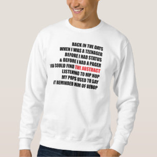 Sudadera Detrás en los días