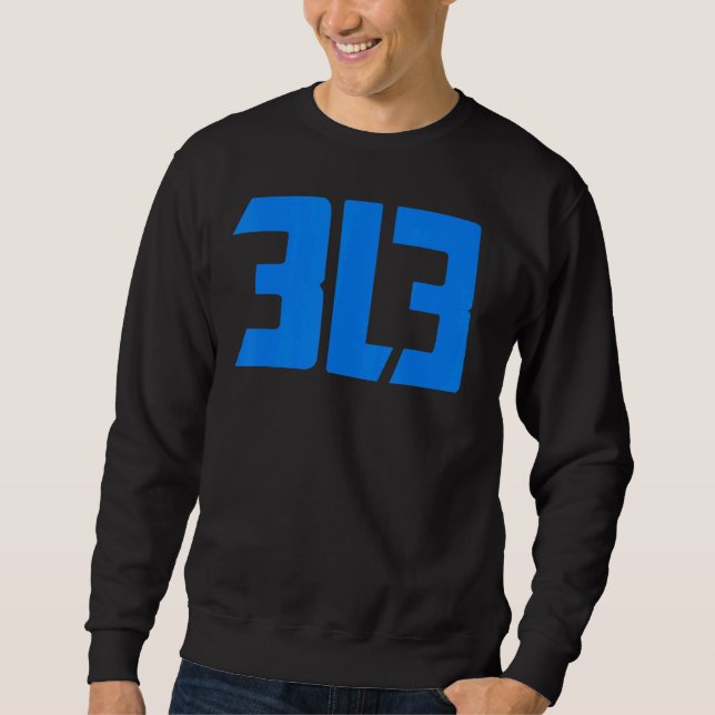 Sudadera Detroit 313 (Anverso)