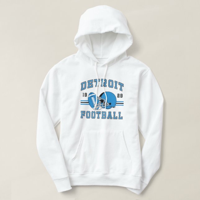 Sudadera Detroit Rugby Hoodie (Diseño del anverso)