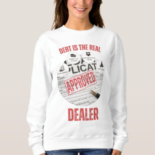 Sudadera Deuda es el verdadero vendedor de dinero del siste