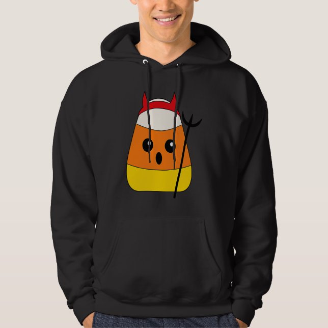 Sudadera Devil Candy Corn Costume Halloween Puns Are So Cor (Anverso)