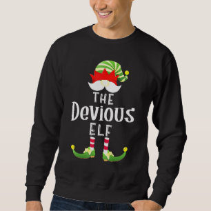 Sudadera Devious Elf Group Navidades Pajama Fiesta