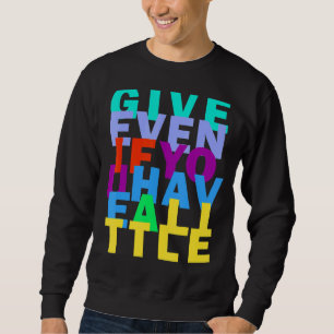 Sudadera Devolviendo la amabilidad Buda Arcoiris Inspirador
