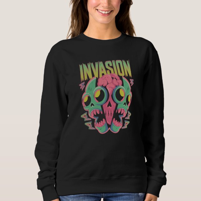 Sudadera “Devoradores de Cerebros del Planeta Trip” (Anverso)