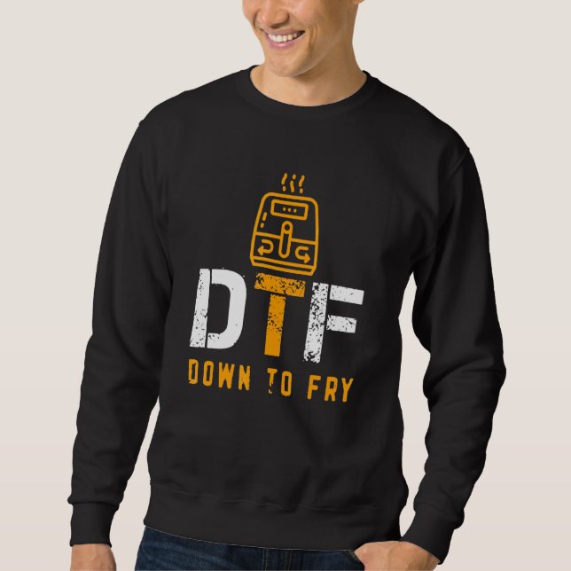 Sudadera Dft Down To Fry (Anverso)