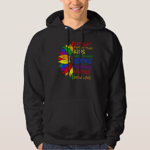 Sudadera Di Gay Protege a los Niños Transgénero Lee Libros 