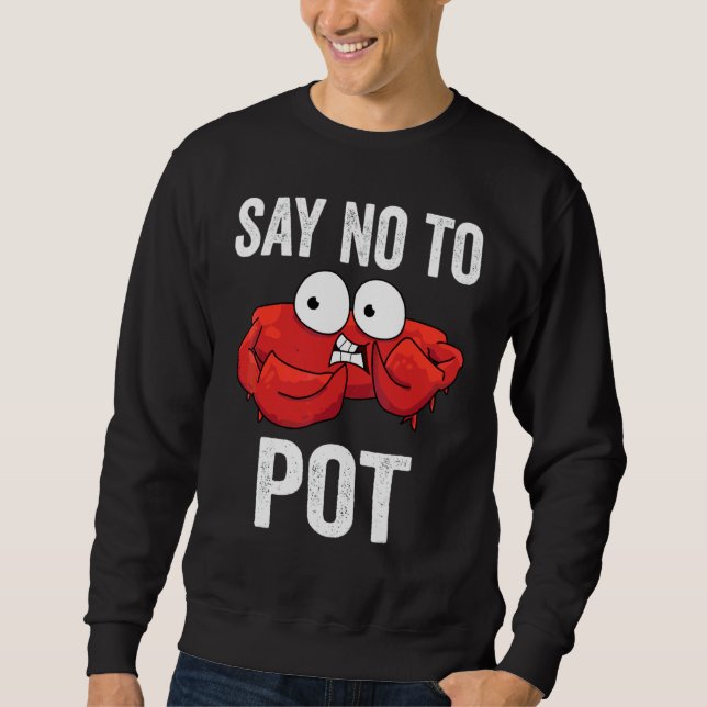 Sudadera Di No a la Marihuana 2 (Anverso)