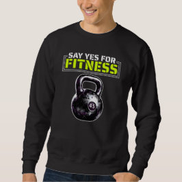 Sudadera di sí al fitness