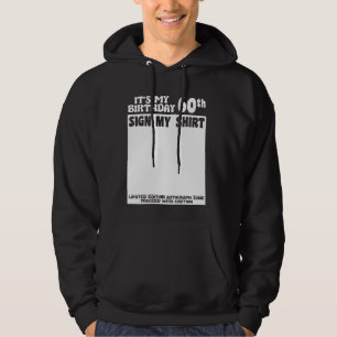 Sudadera Día B Es mi Rótulo de cumpleaños número 60 mi firm