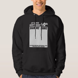 Sudadera Día B Es mi Rótulo de cumpleaños número 60 mi firm