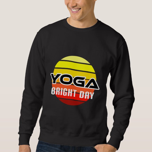 Sudadera Día brillante de Yoga (Anverso)