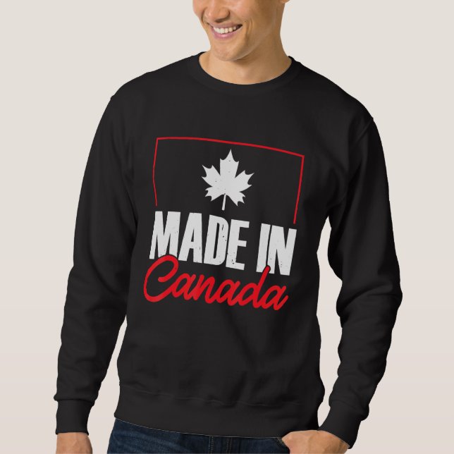 Sudadera Día canadiense de la hoja de arce (Anverso)