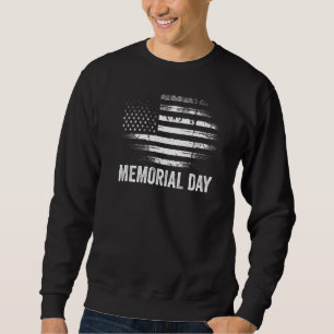 Sudadera Día conmemorativo de la bandera estadounidense pat