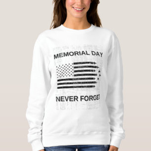 Sudadera Día conmemorativo Guerrero herido Veterano milit