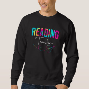 Sudadera Día de Agradecimiento al Profesor de Lectura Tie D
