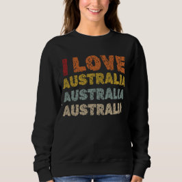 Sudadera Día de Australia - Amo la cosecha de Australia