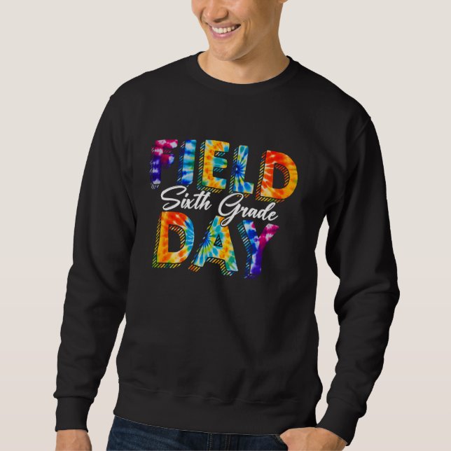 Sudadera Día de Campo de Sexto Grado Retro Estudiantes Cami (Anverso)