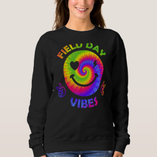 Sudadera Día de Campo Vibes Tye Teacher Niños Día de Campo