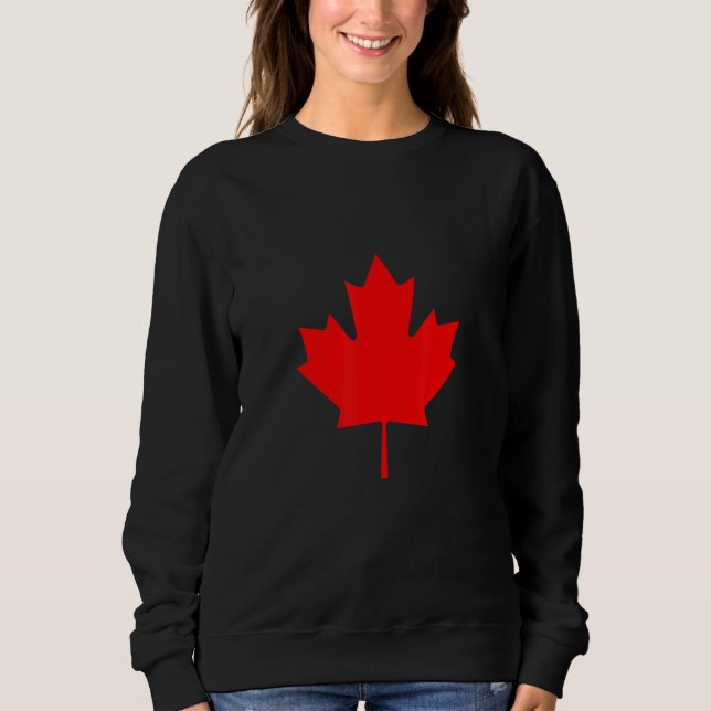 Sudadera Día de Canadá (Anverso)