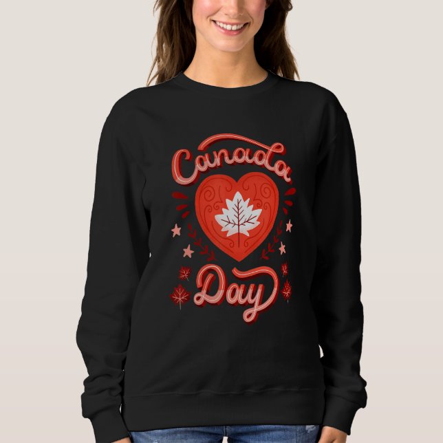 Sudadera Día de Canadá (Anverso)