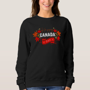Sudadera Día de Canadá Feliz Día de Canadá