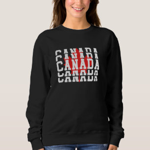Sudadera Día de Canadá Hoja de arce Patriótico Canadiense 1