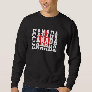 Sudadera Día de Canadá Hoja de arce Patriótico Canadiense 1