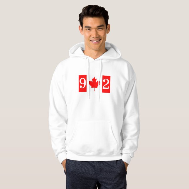 Sudadera Día de Canadá hoodie Halifax Nova Scotia 902 hoodi (Anverso completo)