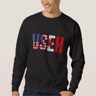 Sudadera Día de Canadá Useh Canadiense Bandera Canadiense H