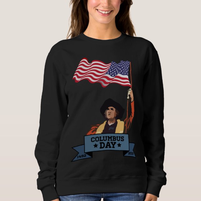 Sudadera Día de Colón (Anverso)