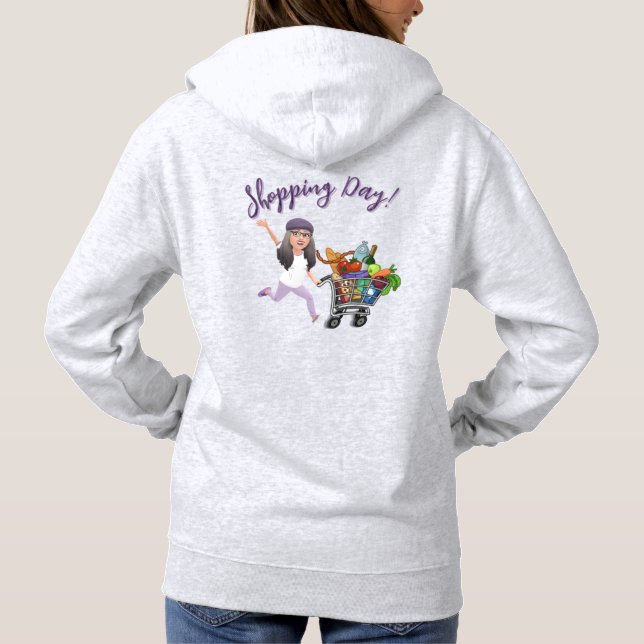Sudadera Día de compras (Reverso)