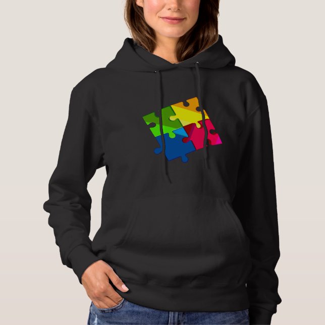 Sudadera Día de Conciencia sobre el Autismo (Anverso)