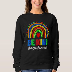 Sudadera Día de Concienciación sobre Autismo Un arcoiris co