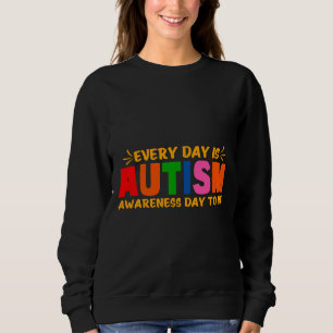 Sudadera Dia de concientización sobre el autismo divertido
