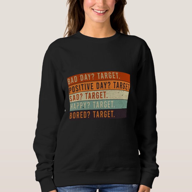Sudadera Día de destino malo Día de destino de destino Día  (Anverso)