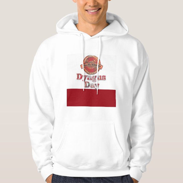 Sudadera Día de Dyngus Polka Radio para Hombres (Anverso)