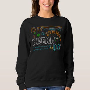 Sudadera Día De Escuela Feliz Última Clase Dada Verano Sí
