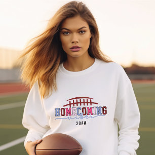 Sudadera Día de Fútbol Reunión de Vibes de Hogar de HOCO