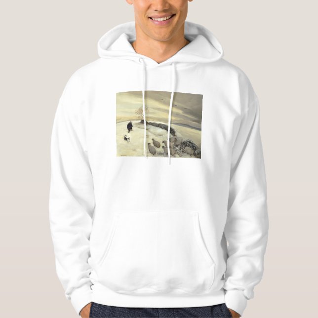 Sudadera Día de invierno triste (Anverso)
