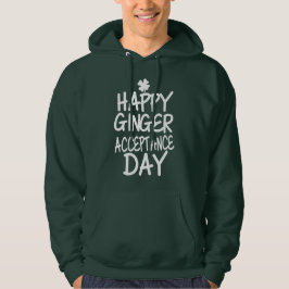 Sudadera Día de la aceptación del jengibre