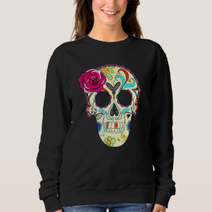Sudadera Día De La Calavera Del Azúcar En Los Muertos